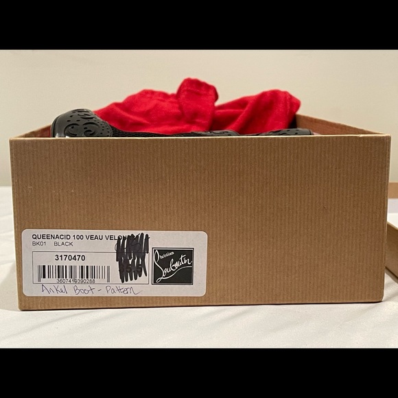 Louboutin Queenacid 100 Veau Velours - Picture 7 of 10